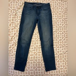 Dark wash Calvin Klein jeans, size 8, inseam 30, medium rise